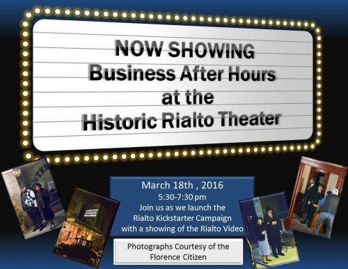 Rialto Theater Advertisement