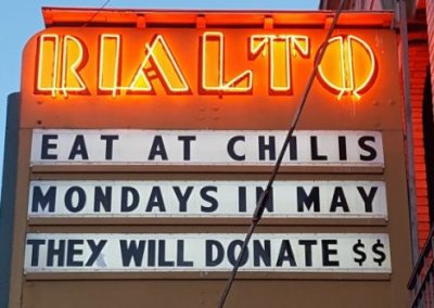Marquee:Eat At Chilis Mondays in May They Will Donate $$
