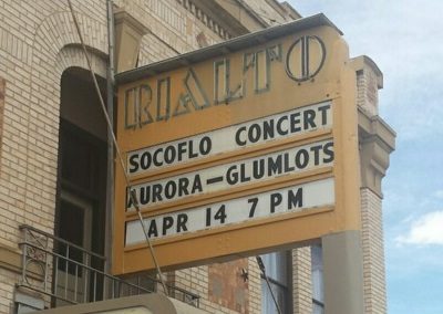 Marquee: SoCoFlo Concert, Aurora - Glumlots Apr 14, 2018