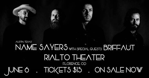 Name Sayers and Briffaut in Concert at the Rialto