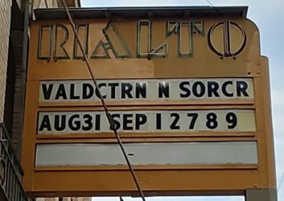 Marquee: Valedictorian and the Sorcerer August 2018