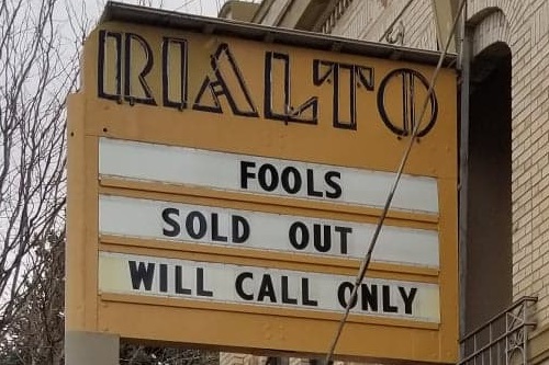 Marquee: Fools Sold Out