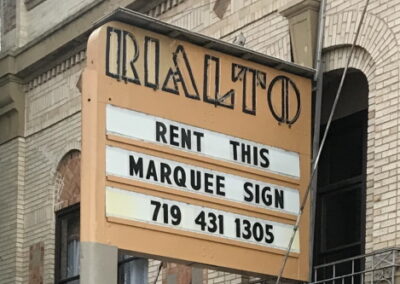 Marquee: Rent This Marquee Sign