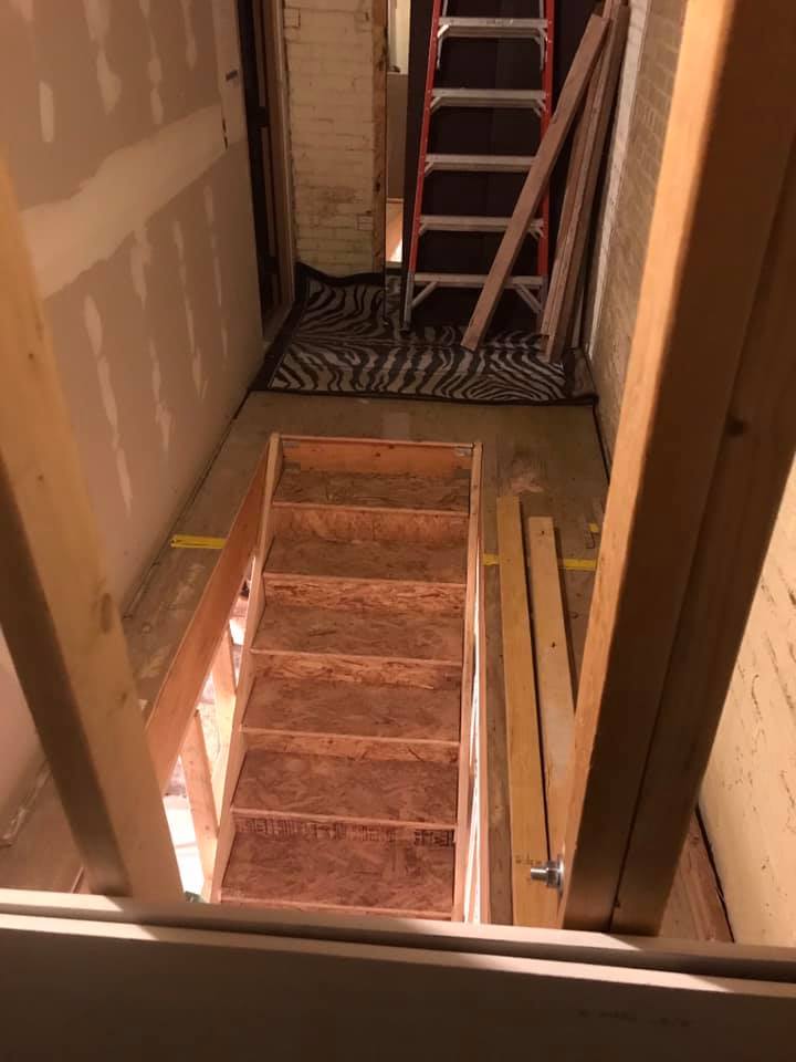 Stairs- work in progress