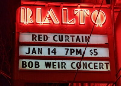 Marquee: Red Curtain Jan 14 7pm $5 Bob Weir Concert