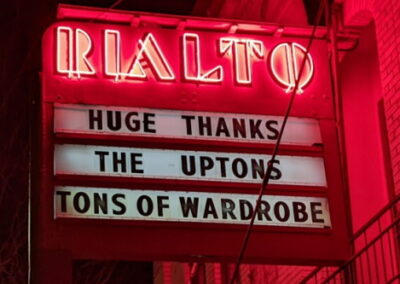Marquee: Huge Thanks The Uptons Tons of Wardrobe