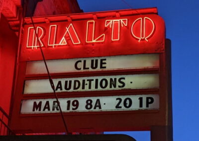 Marquee: Clue Auditions Mar 19, 20