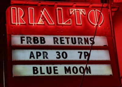Marquee: FRBB Returns Apr 30 7p Blue Moon
