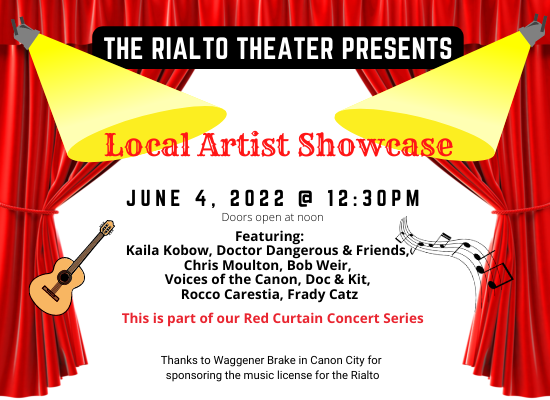 Local Artist Showcase - June 4, 2022 - promo pic