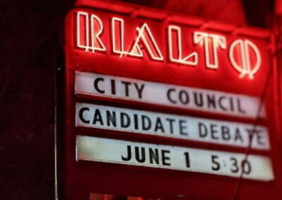 Marquee: City Council Candidate Debate June 1 5:30