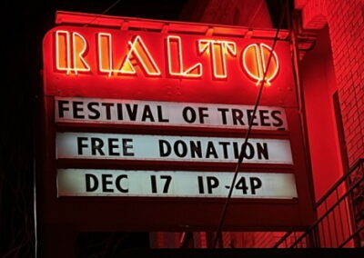 Marquee: Festival of Trees, Free Donation, Dec 17 1p-4p