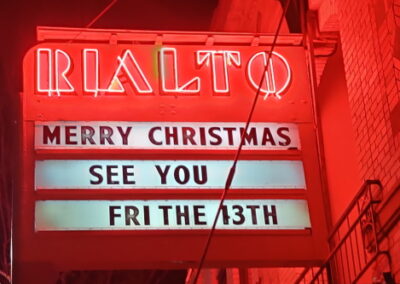 Marquee: Merry Christmas See You Fri The 13th