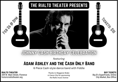 Johnny Cash Birthday Celebration – Feb 26, 2023
