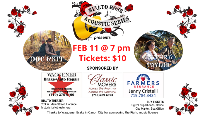 Rialto Rose Acoustic Series featuring Doc&Kit and Smythe&Taylor