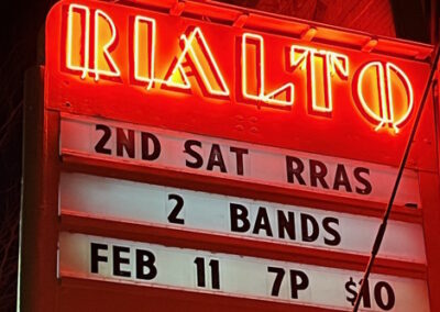 Marquee: 2nd Sat RRAS 2 Bands - Feb 11 7p $10