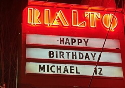 Marquee: Happy Birthday Michael 12