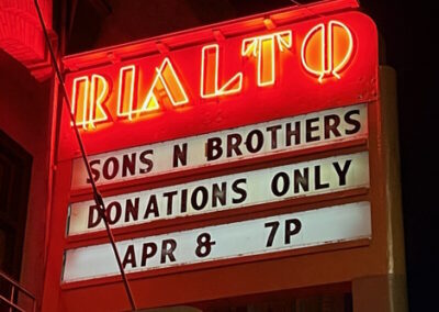 Marquee: Sons n Brothers - Donations Only - Apr 8 7pm