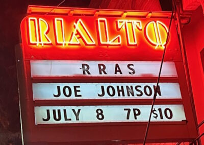 Marquee: RRAS Joe Johnson - July 8 7pm