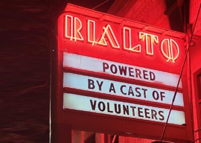Marquee: Powered By a Cast of Volunteers