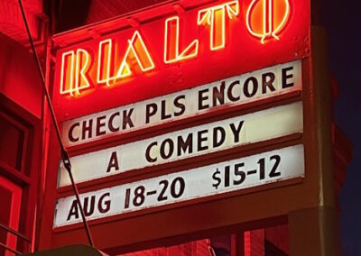Marquee: Check Please Encore - a Comedy - Aug 18-20