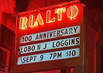 Marquee: 100 Anniversary - Lobo N J Loggins - Sept 9 7p