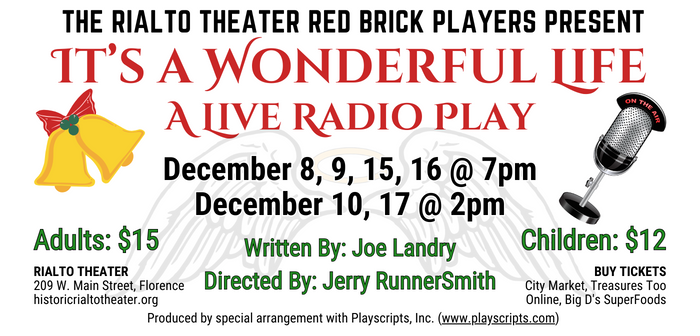 It's A Wonderful Life - A Live Radio Play - December 2023 at the Rialto