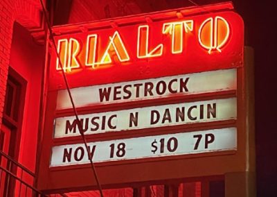 Marquee: Westrock - Music N Dancin - Nov 18 $10