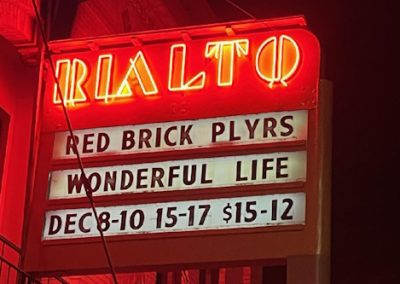 Marquee: Red Brick Players - Wonderful Life - Dec 8-10,15-17