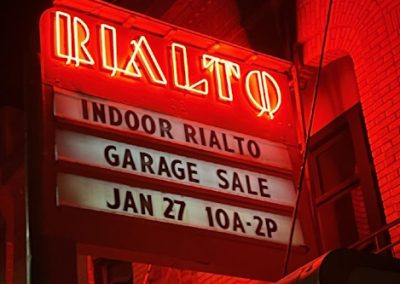 Marquee: Indoor Rialto Garage Sale - Jan 27