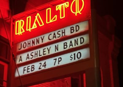 Marquee: Johnny Cash BD - A Ashley N Band - Feb 24 7p