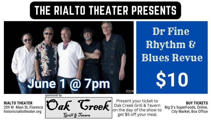 Dr Fine Rhythm & Blues Revue at the Rialto Theater - June 1, 2024