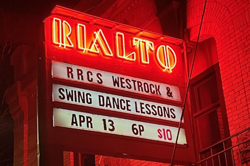 Marquee: RRCS Westrock & Swing Dance Lessons Apr 13 6p $10