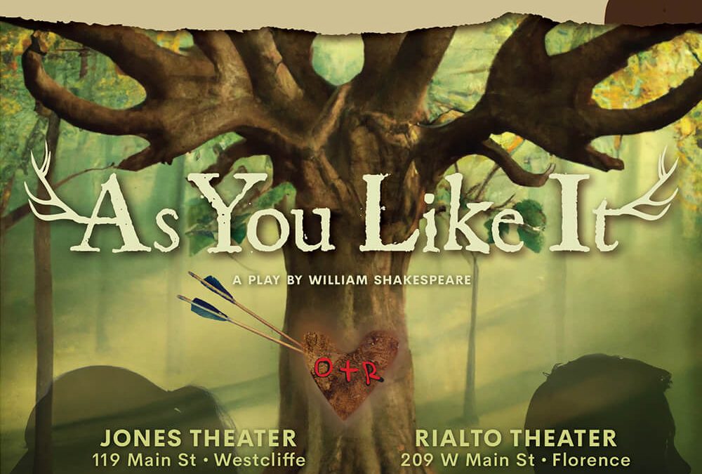"As You Like It" Performed by WPCA at the Rialto July 6&7