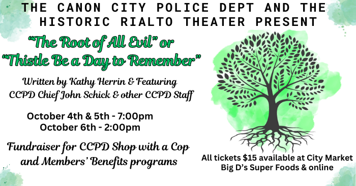 Shop-with-a-Cop Benefit show: The Root of All Evil