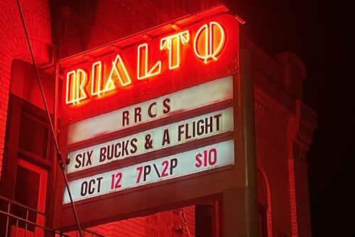 Marquee: RRCS Six BUcks & A Flight - Oct 12