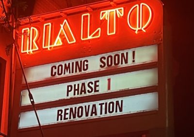 Marquee: Coming Soon - Phase 1 Renovation