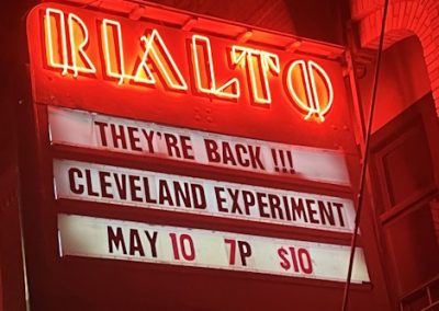 Marquee: They're Back - Cleveland Experiment - May 10