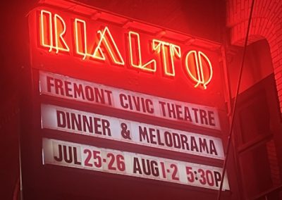 Marquee: Fremont Civic Theatre - Dinner&Melodrama-July25-26, Aug 1-2