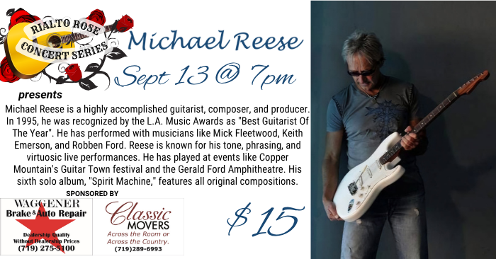 RRCS-Sept 13, 2025 featuring Michael Reese